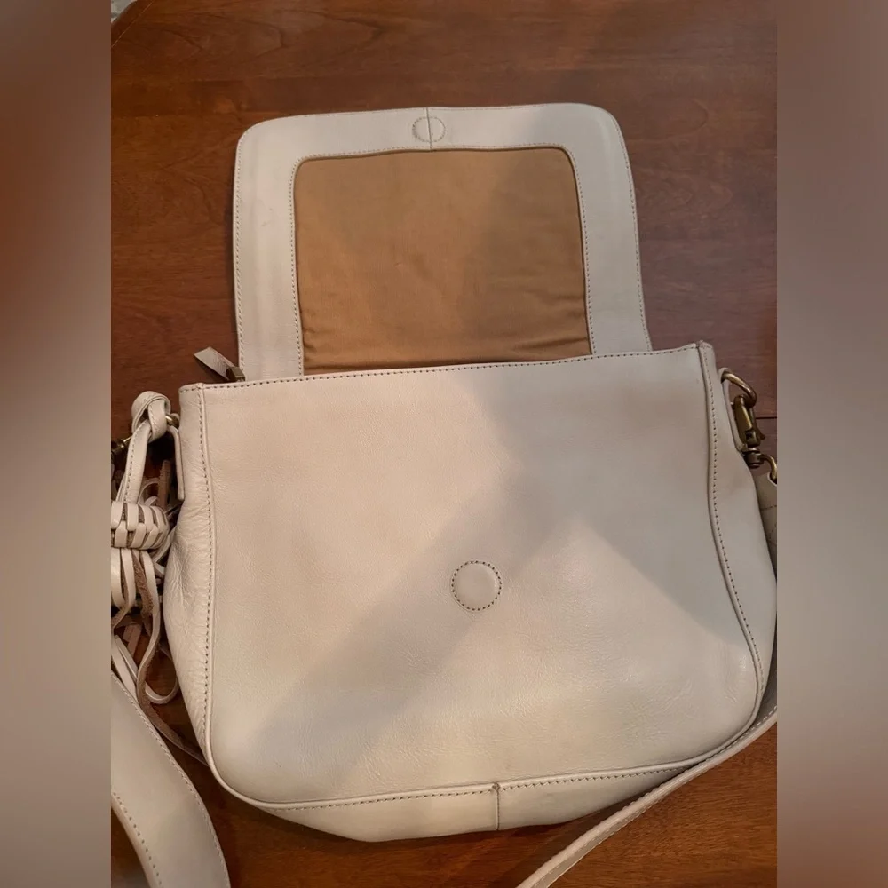The "Anything you want it to be" Bixi Awotan Bag bone studded leather crossbody - Picture 8 of 16